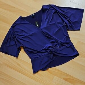 Express Deep Purple Women's Blouse